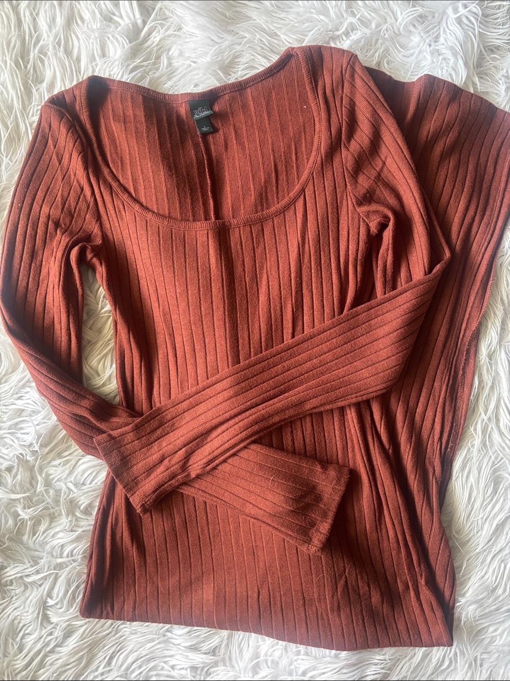 LS Ribbed Maxi Dress